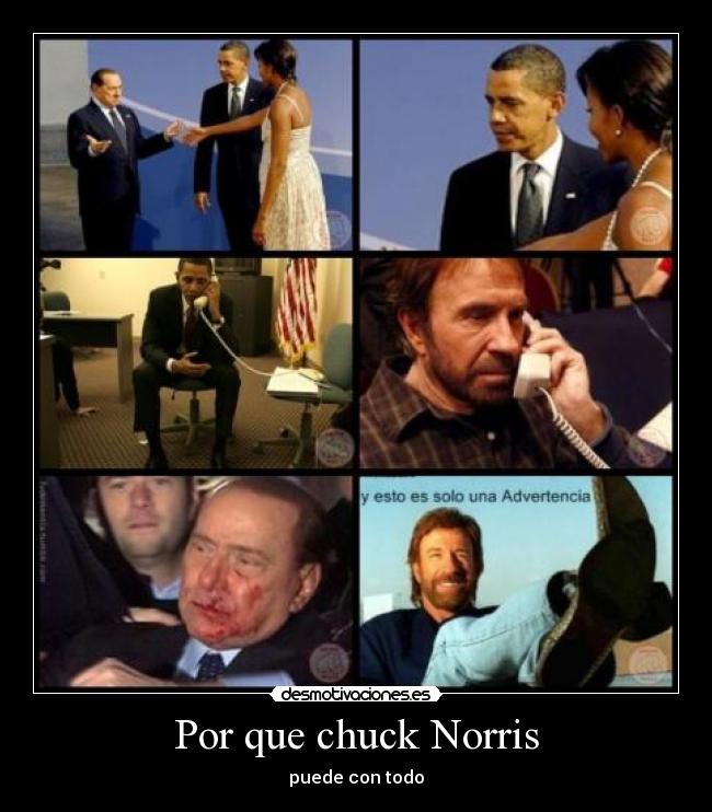 Por que chuck Norris - puede con todo