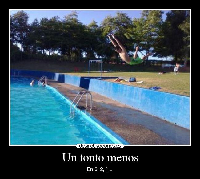 Un tonto menos - 