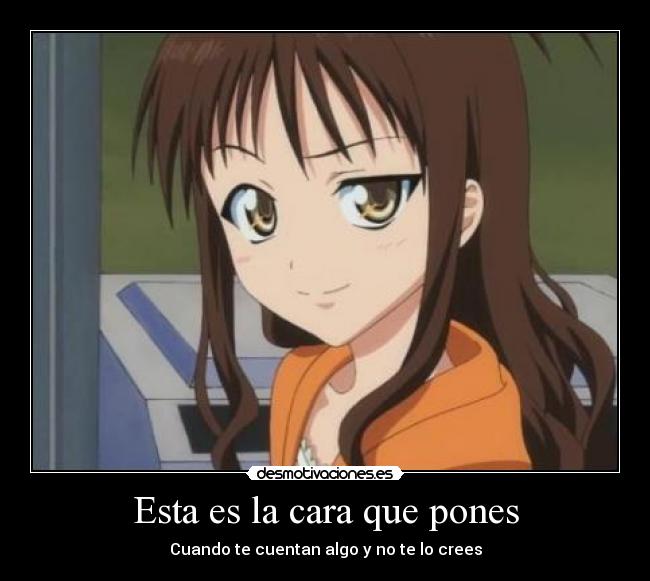 Esta es la cara que pones - 