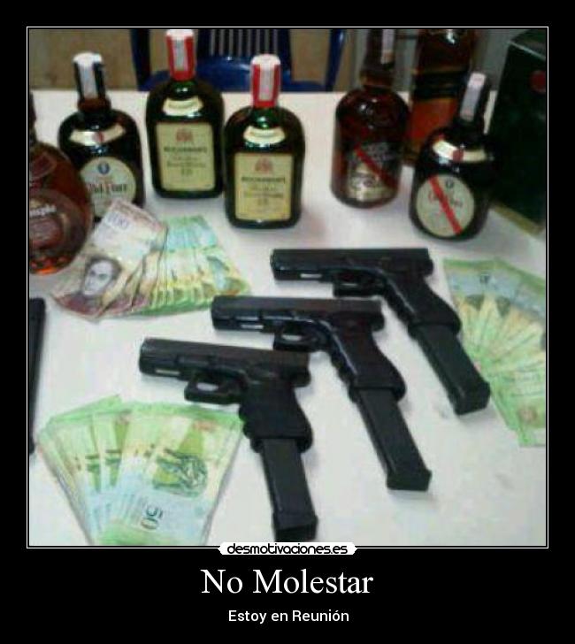 No Molestar - Estoy en Reunión
