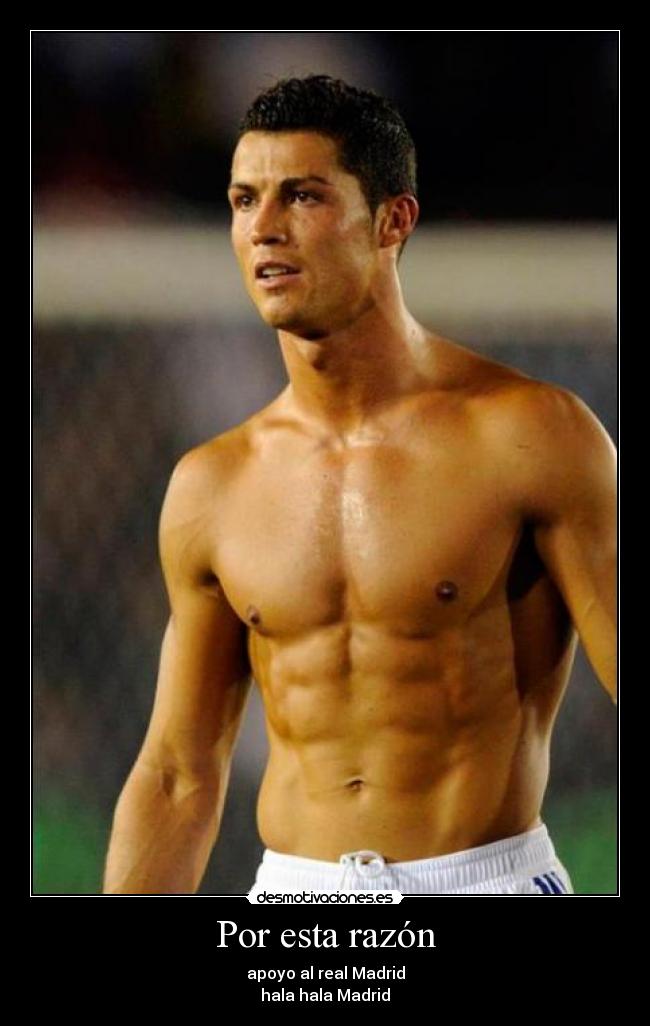 Por esta razón - apoyo al real Madrid
hala hala Madrid