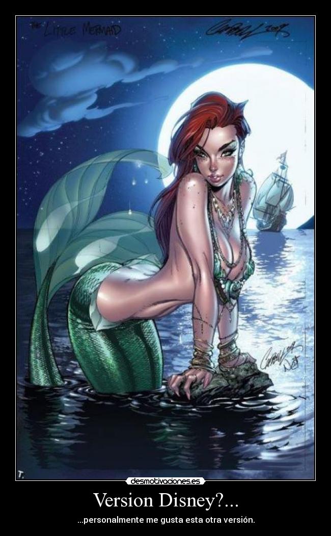 Version Disney?... - ...personalmente me gusta esta otra versión.
