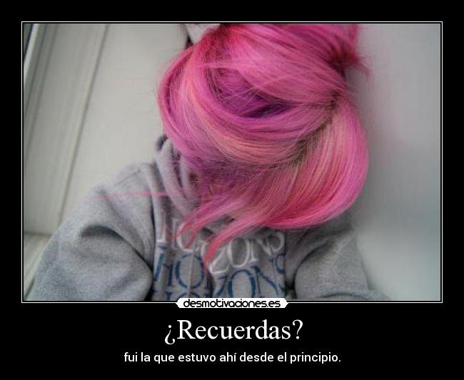 ¿Recuerdas? - 