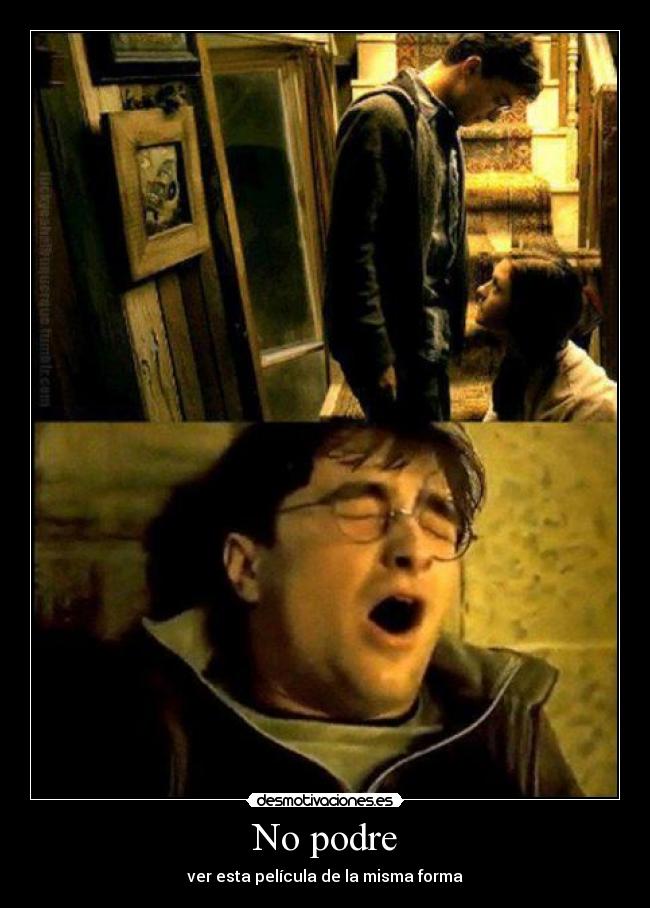 No podre - ver esta película de la misma forma