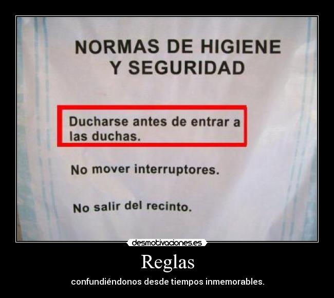 Reglas -