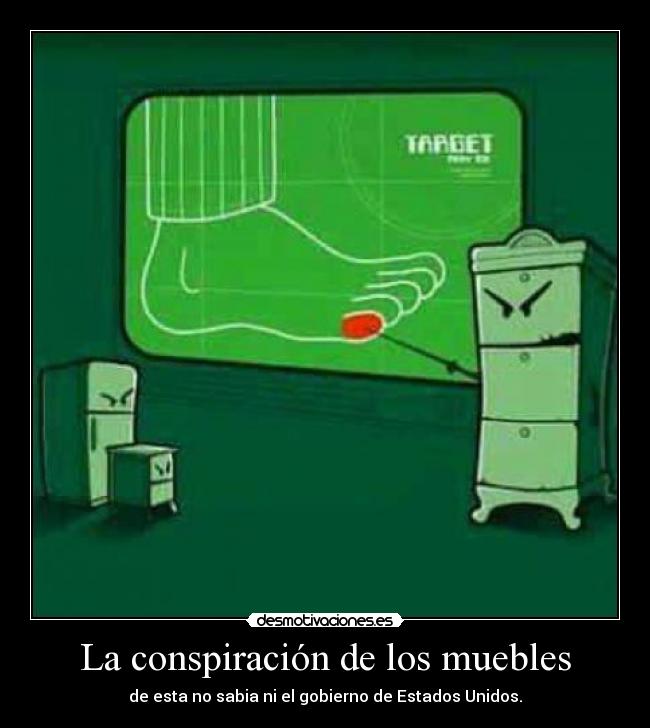La conspiración de los muebles -