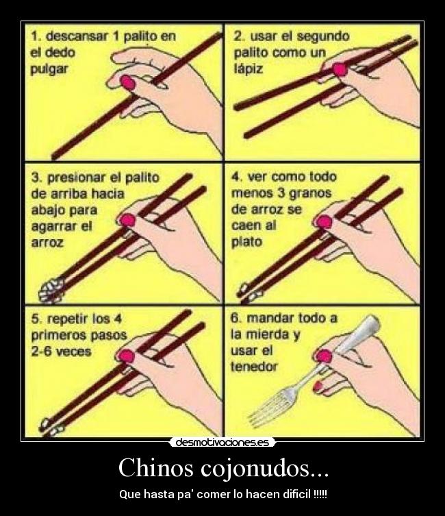 Chinos cojonudos... -