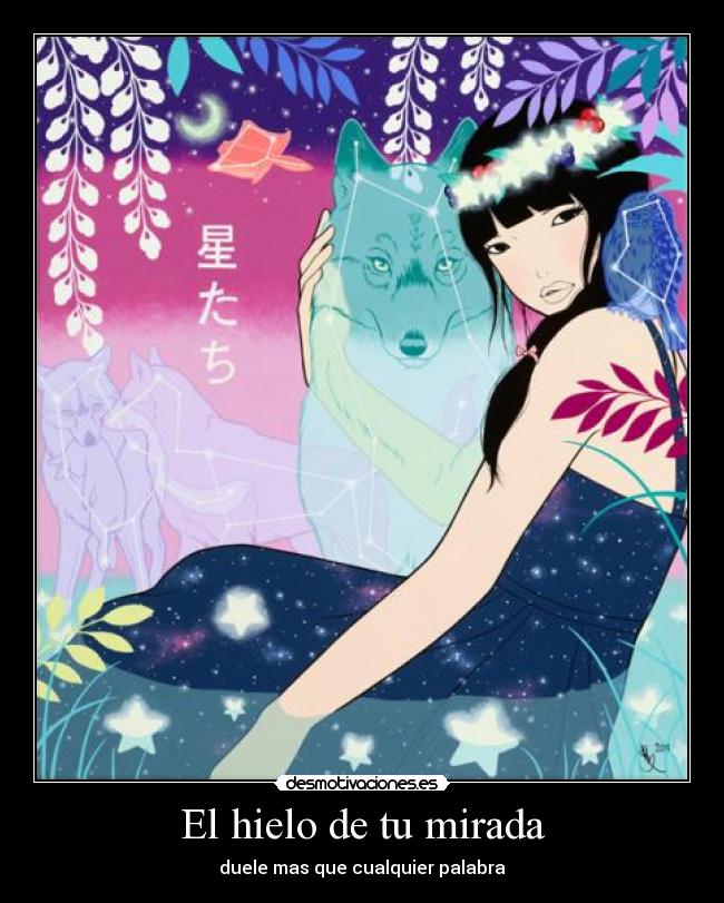 carteles hielo mirada desmotivaciones