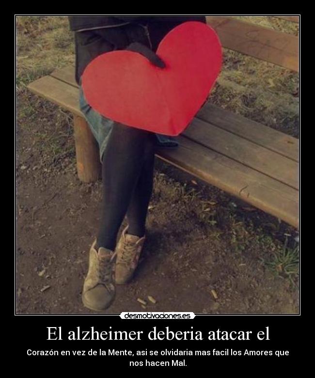 El alzheimer deberia atacar el - 