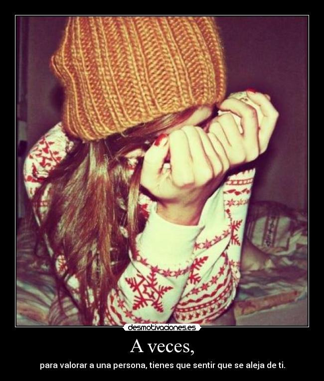 A veces, - 