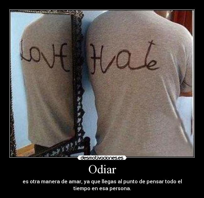 Odiar -