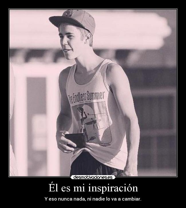 Él es mi inspiración -