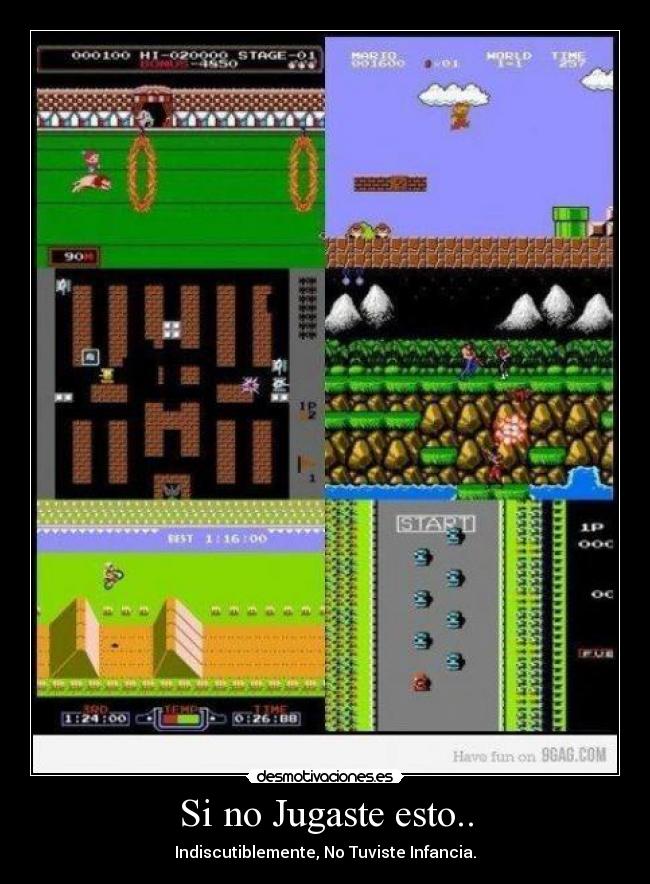 Si no Jugaste esto.. -