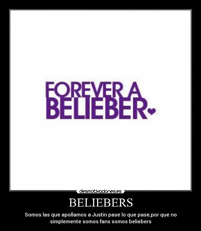 BELIEBERS -