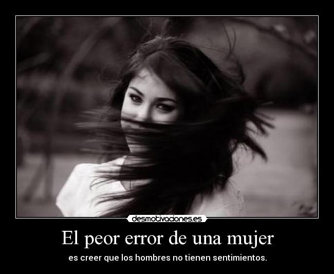 carteles mujer sentimientos desmotivaciones
