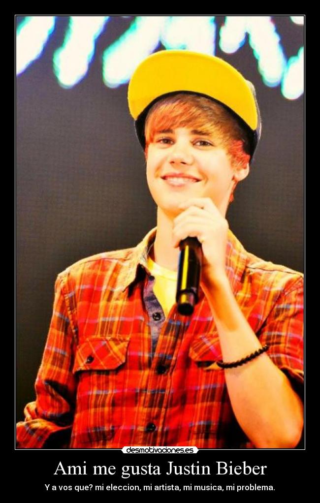 Ami me gusta Justin Bieber -