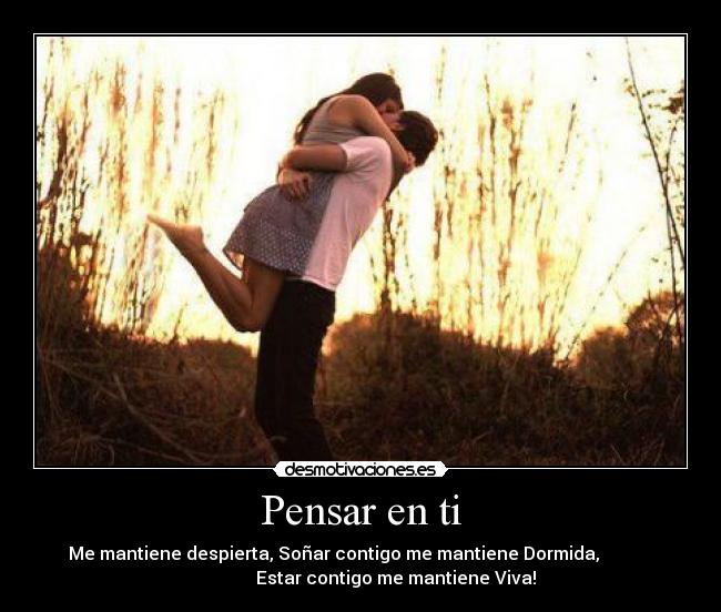 Pensar en ti -