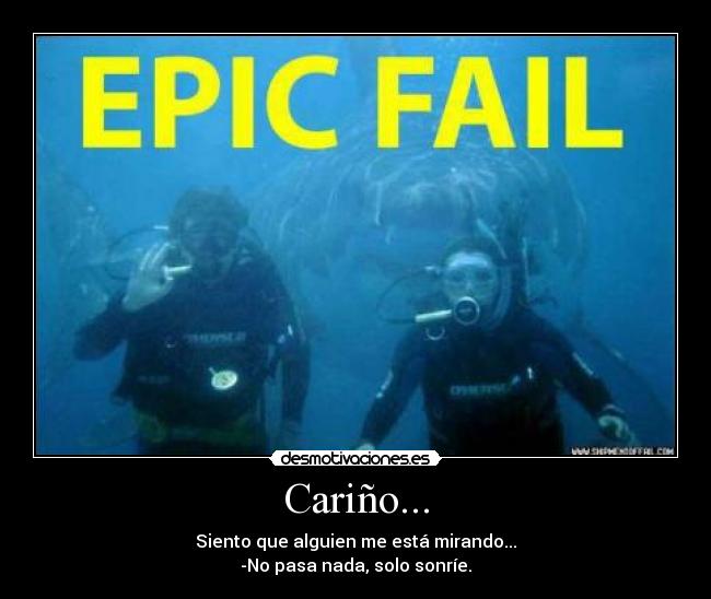 carteles carino mirar sonreir fail desmotivaciones