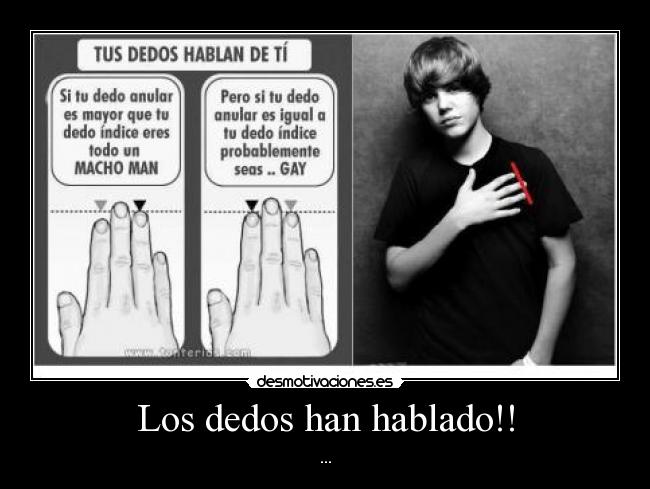 Los dedos han hablado!! - ...