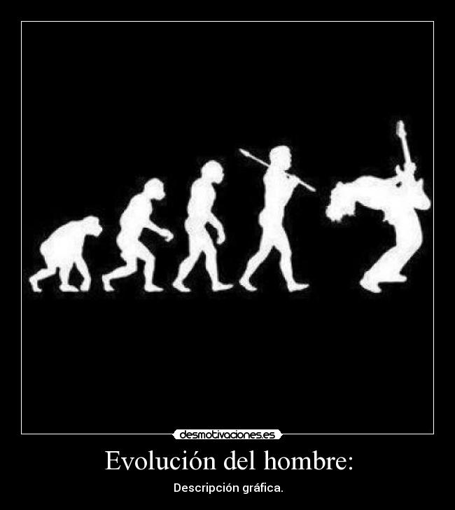 Evolución del hombre: - 