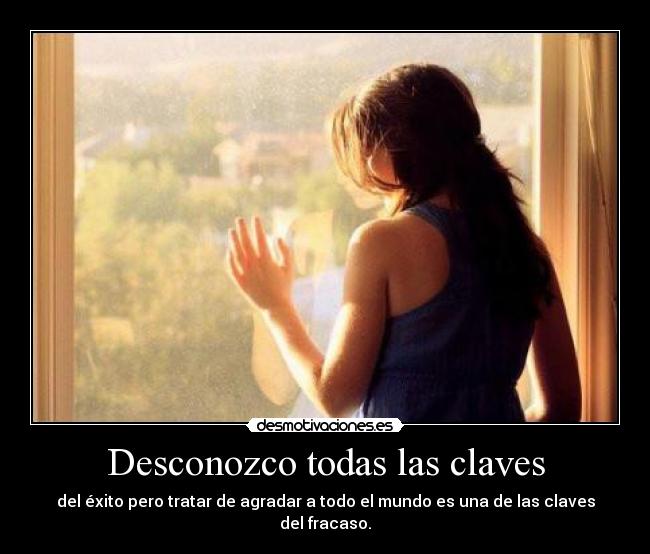 Desconozco todas las claves -