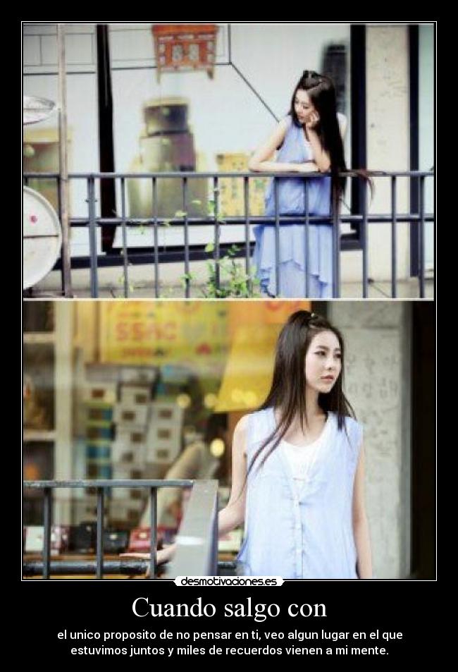 Cuando salgo con - 