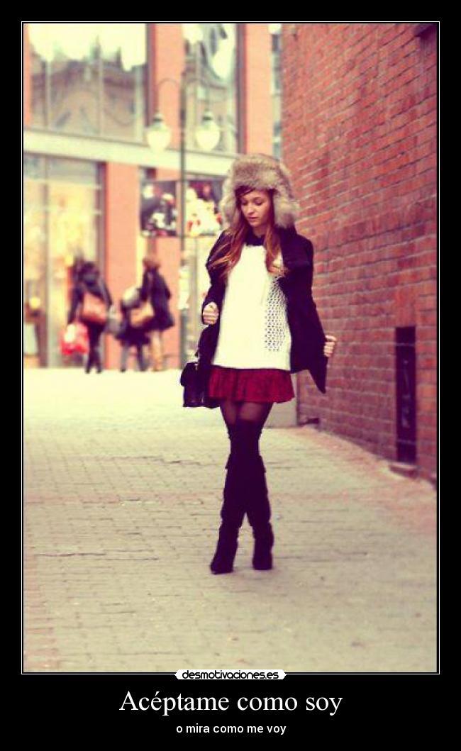Acéptame como soy -