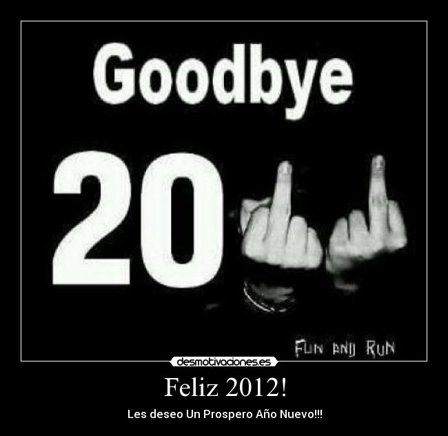 Feliz 2012! - Les deseo Un Prospero Año Nuevo!!!