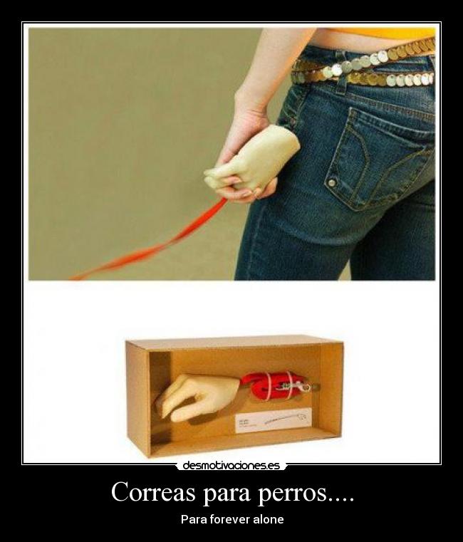 Correas para perros.... - Para forever alone