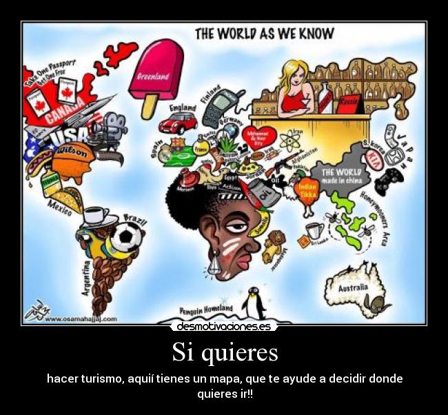 carteles mapa desmotivaciones