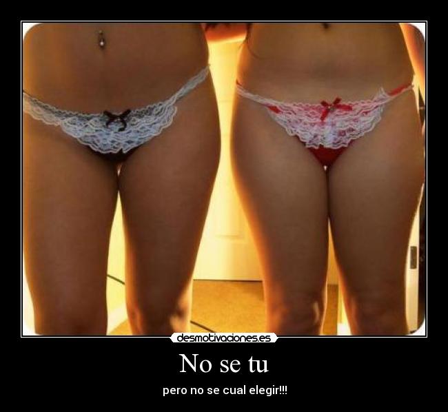No se tu -
