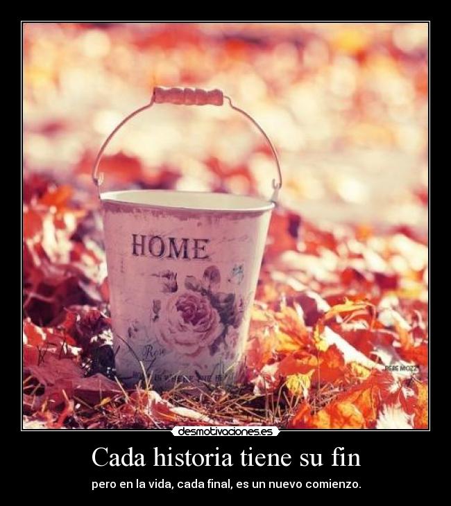 Cada historia tiene su fin - 