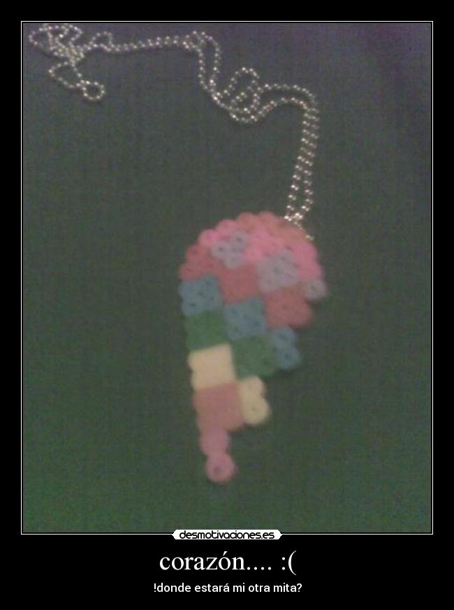 corazón.... :( -