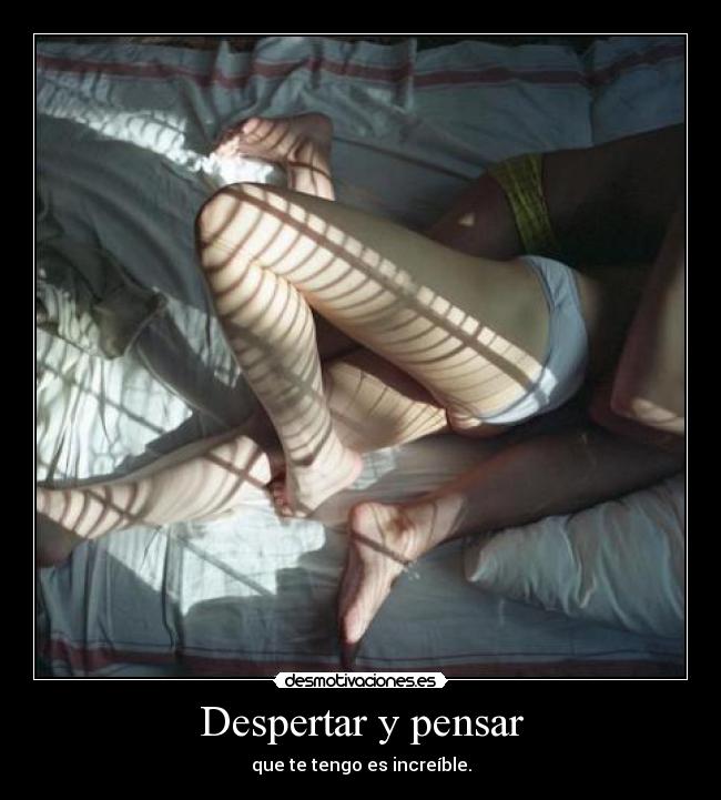 Despertar y pensar - 