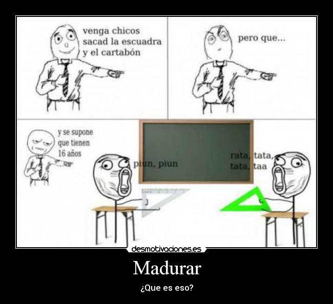 Madurar - ¿Que es eso?