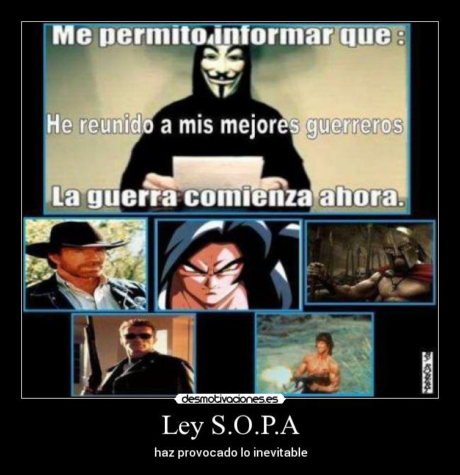 Ley S.O.P.A - 