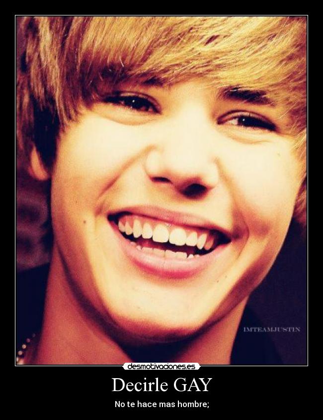 Decirle GAY - No te hace mas hombre;
