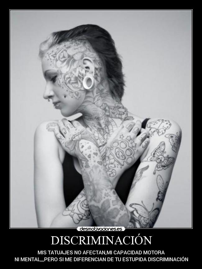 DISCRIMINACIÓN -