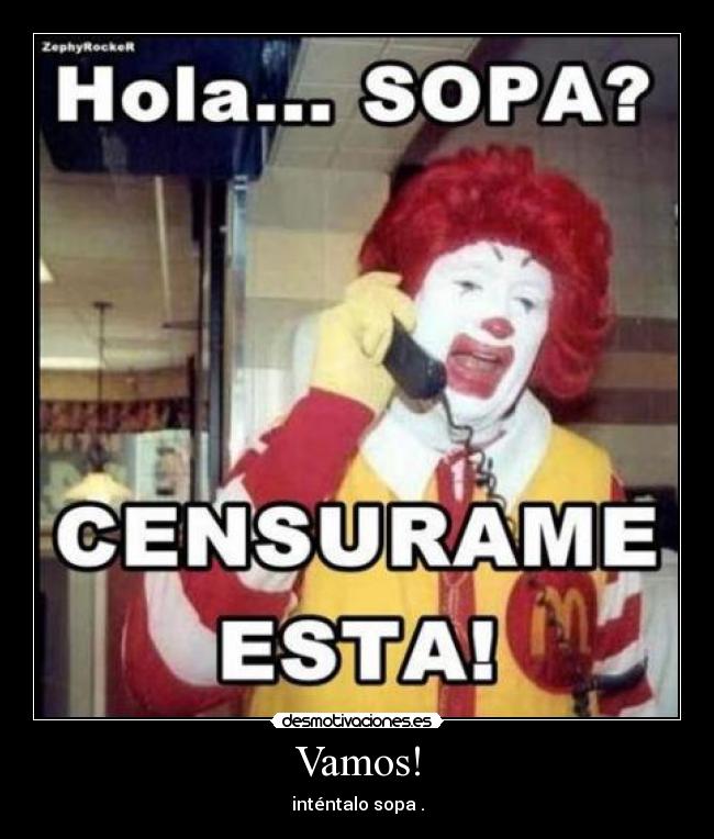 Vamos! - inténtalo sopa .