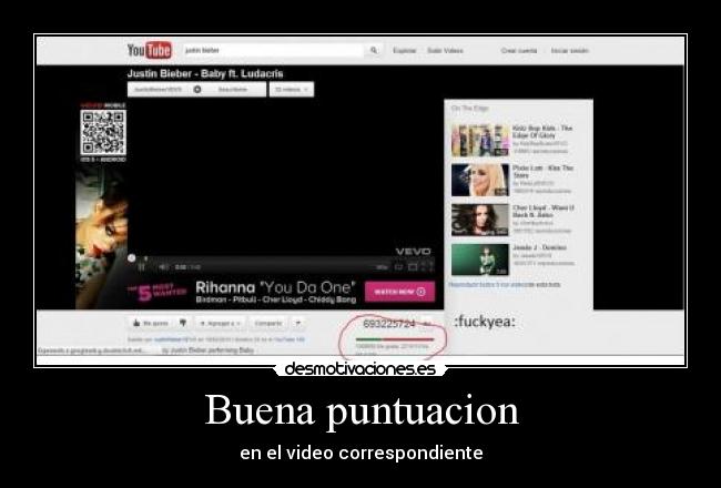 Buena puntuacion - 