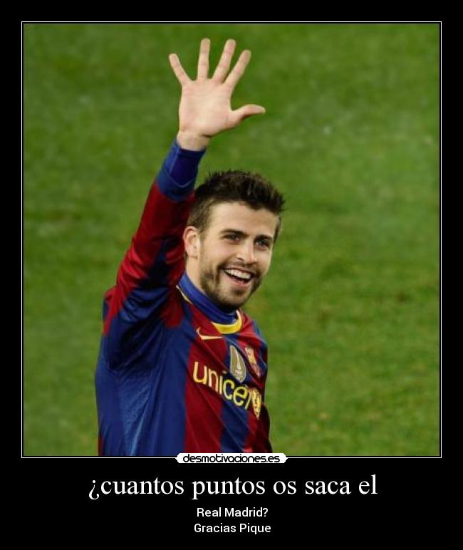 ¿cuantos puntos os saca el -