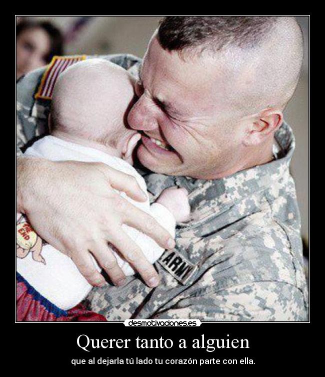 Querer tanto a alguien - que al dejarla tú lado tu corazón parte con ella.