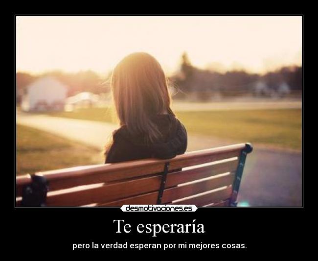 Te esperaría - 
