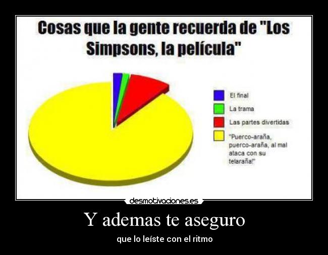 Y ademas te aseguro - 