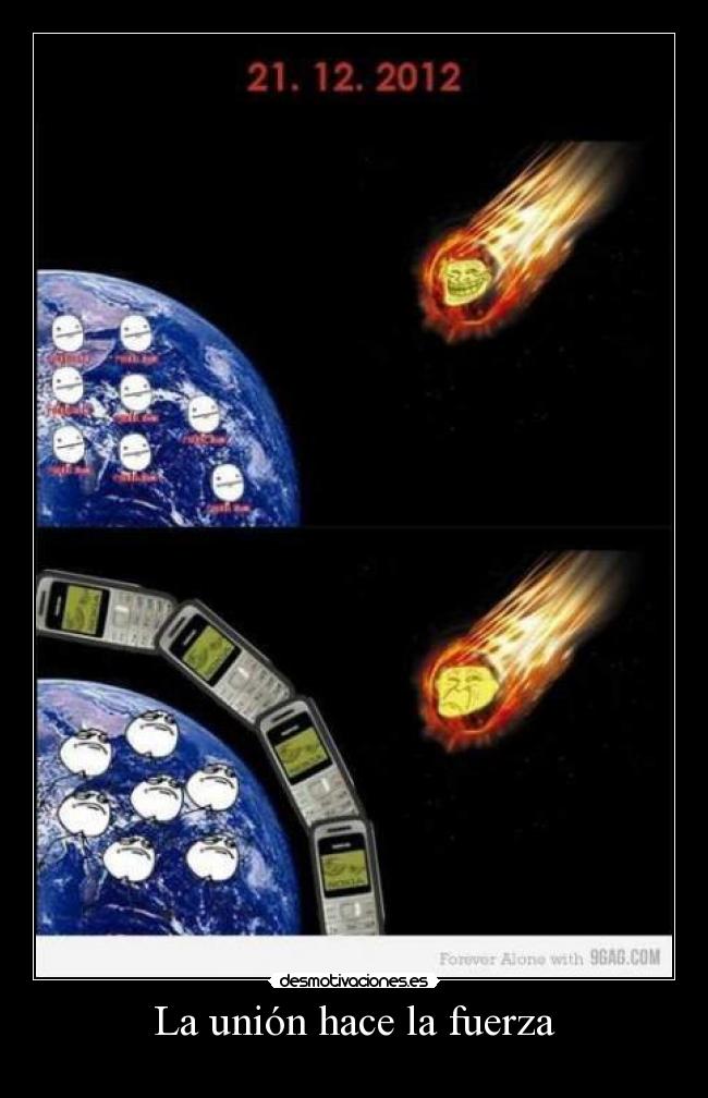 La unión hace la fuerza -