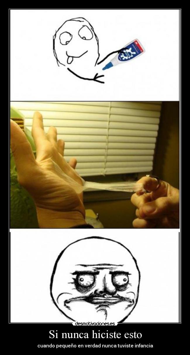 Si nunca hiciste esto - 