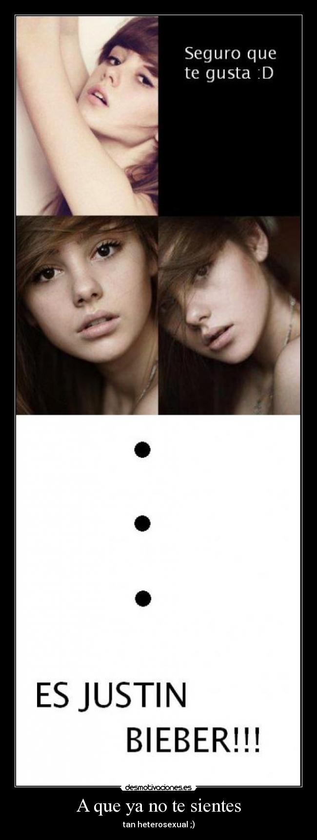 A que ya no te sientes -