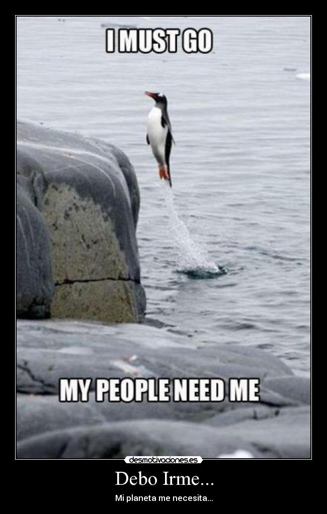 Debo Irme... - 