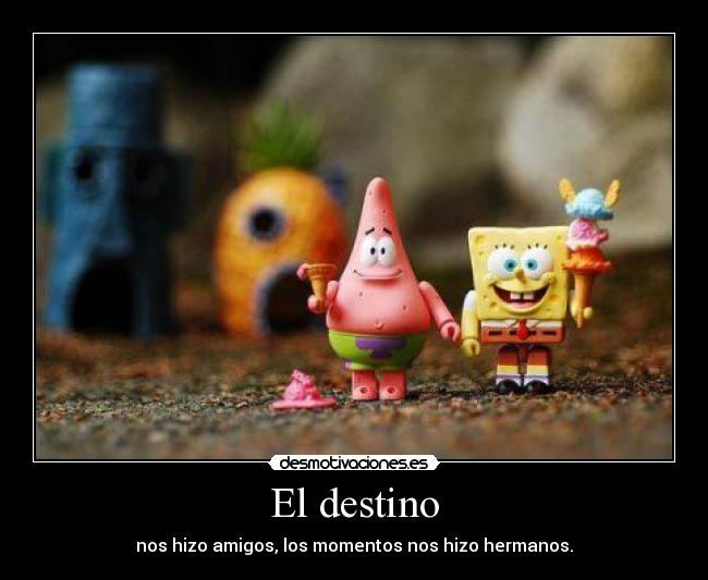 carteles destino quien vive pina debajo del mar bob esponja nose que tralallaa desmotivaciones