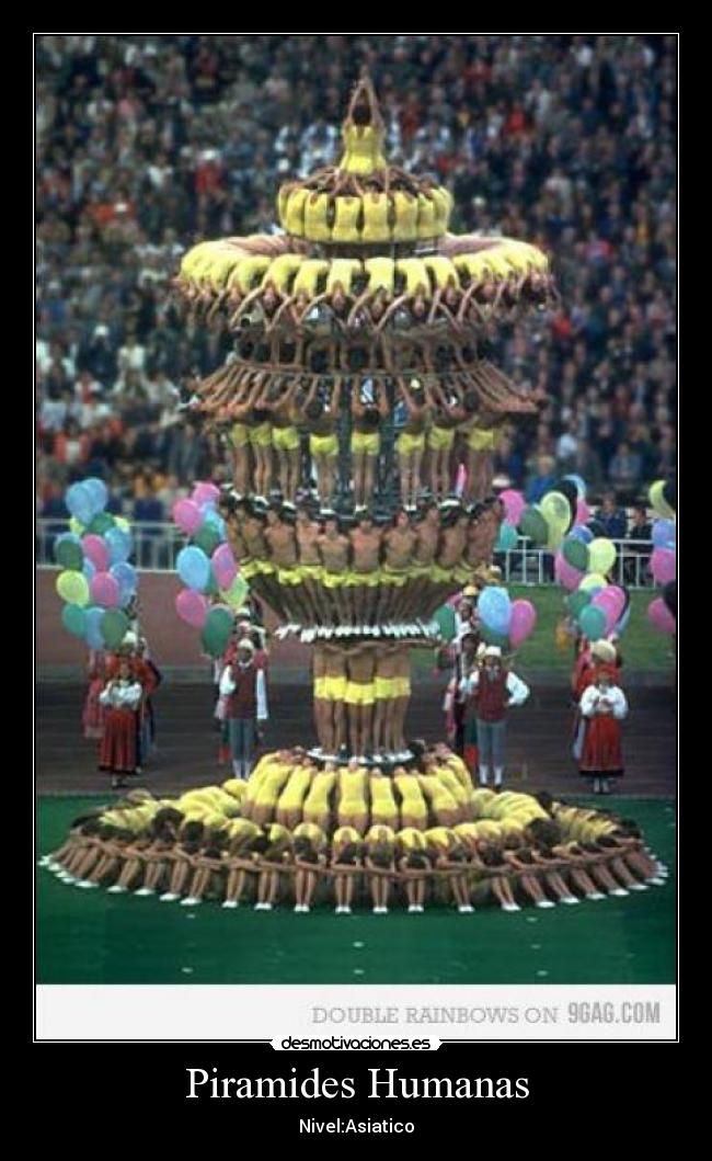 Piramides Humanas - 